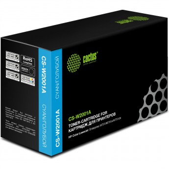 Лазерный картридж CACTUS CS-W2001A (HP 658A) для HP Color LaserJet Ent M751, голубой, 6 000 стр. Лазерный картридж CACTUS CS-W2001A (HP 658A) для HP Color LaserJet Ent M751, голубой, 6 000 стр.