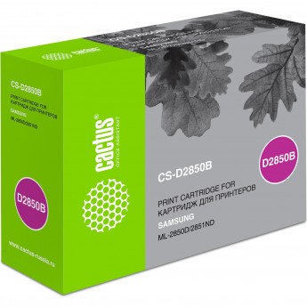 Лазерный картридж CACTUS CS-D2850B (ML-D2850B) для Samsung ML2850, 2850d, 2850dr, 2850nd, 2851, 2851nd, черный, 5 000 стр. Лазерный картридж CACTUS CS-D2850B (ML-D2850B) для Samsung ML2850, 2850d, 2850dr, 2850nd, 2851, 2851nd, черный, 5 000 стр.