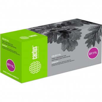 Лазерный картридж CACTUS CS-D111L (MLT-D111L) для Samsung Xpress M2020, M2020w, M2021, M2021w, M2022, M2022w, M2070, M2070f, M2070fw, M2070w, M2071, M2071f, M2071fh, M2071fw, черный, 1 800 стр. Лазерный картридж CACTUS CS-D111L (MLT-D111L) для Samsung Xpress M2020, M2020w, M2021, M2021w, M2022, M2022w, M2070, M2070f, M2070fw, M2070w, M2071, M2071f, M2071fh, M2071fw, черный, 1 800 стр.