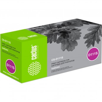 Лазерный картридж CACTUS CS-D111S (MLT-D111S) для Samsung Xpress M2020, M2020w, M2021, M2021w, M2022, M2022w, M2070, M2070f, M2070fw, M2070w, M2071, M2071f, M2071fh, M2071fw, черный, 1 000 стр. Лазерный картридж CACTUS CS-D111S (MLT-D111S) для Samsung Xpress M2020, M2020w, M2021, M2021w, M2022, M2022w, M2070, M2070f, M2070fw, M2070w, M2071, M2071f, M2071fh, M2071fw, черный, 1 000 стр.