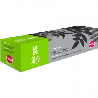 Лазерный картридж CACTUS CS-TK110 (TK-110) для принтеров Kyocera Mita FS 720, 820, 820n, 920, 920n, 1016 MFP, 1116 MFP, Utax CD1316, черный, 6 000 стр. Лазерный картридж CACTUS CS-TK110 (TK-110) для принтеров Kyocera Mita FS 720, 820, 820n, 920, 920n, 1016 MFP, 1116 MFP, Utax CD1316, черный, 6 000 стр.