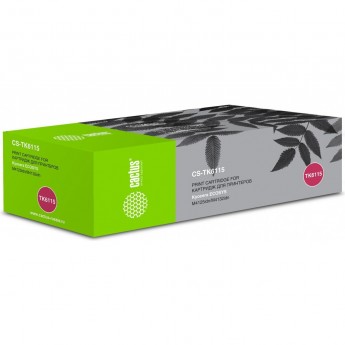 Лазерный картридж CACTUS CS-TK6115R (TK-6115) для Kyocera Ecosys M4125idn, M4132idn, черный, 15 000 стр. Лазерный картридж CACTUS CS-TK6115R (TK-6115) для Kyocera Ecosys M4125idn, M4132idn, черный, 15 000 стр.
