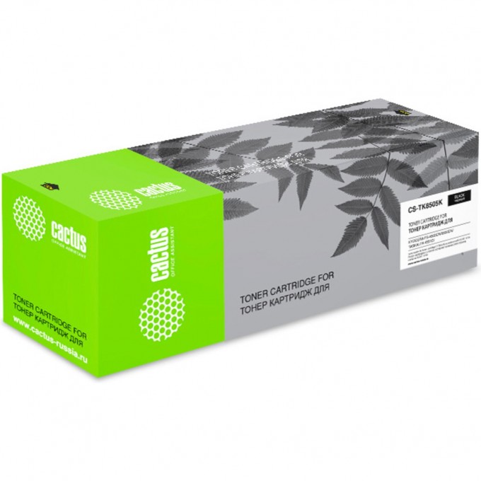 Лазерный картридж CACTUS (TK-8505K) для Kyocera Mita TASKalfa 4550, 4550ci, 4551, 4551ci, 5550, 5550ci, 5551, 5551ci, черный, 30 000 стр. CS-TK8505K Лазерный картридж CACTUS (TK-8505K) для Kyocera Mita TASKalfa 4550, 4550ci, 4551, 4551ci, 5550, 5550ci, 5551, 5551ci, черный, 30 000 стр. CS-TK8505K