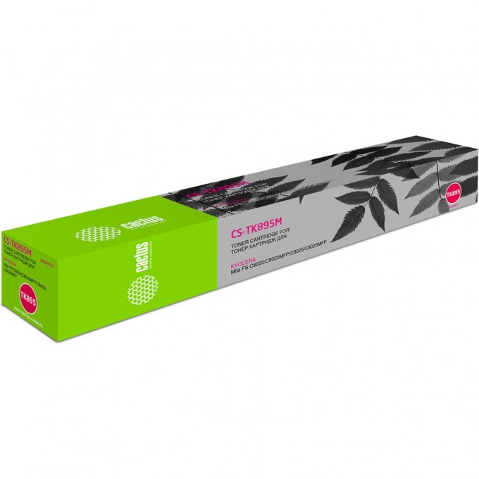 Лазерный картридж CACTUS (TK-895M) для Kyocera Mita FS C8020, C8020 MFP, C8025, C8025 MFP, C8520, C8520 MFP, C8525, пурпурный, 6 000 стр. CS-TK895M Лазерный картридж CACTUS (TK-895M) для Kyocera Mita FS C8020, C8020 MFP, C8025, C8025 MFP, C8520, C8520 MFP, C8525, пурпурный, 6 000 стр. CS-TK895M