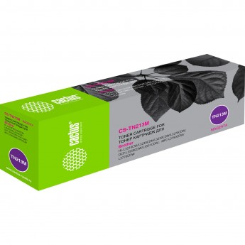 Лазерный картридж CACTUS CS-TN213M (TN-213M) для Brother HL 3230, DCP 3550, MFC 3770, пурпурный, 1 300 стр. Лазерный картридж CACTUS CS-TN213M (TN-213M) для Brother HL 3230, DCP 3550, MFC 3770, пурпурный, 1 300 стр.