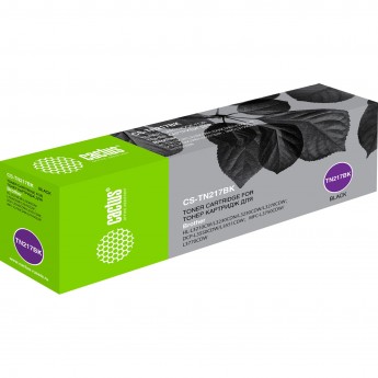 Лазерный картридж CACTUS CS-TN217BK (TN-217BK) для Brother HL3230, DCP3550, MFC3770, черный, 3 000 стр. Лазерный картридж CACTUS CS-TN217BK (TN-217BK) для Brother HL3230, DCP3550, MFC3770, черный, 3 000 стр.