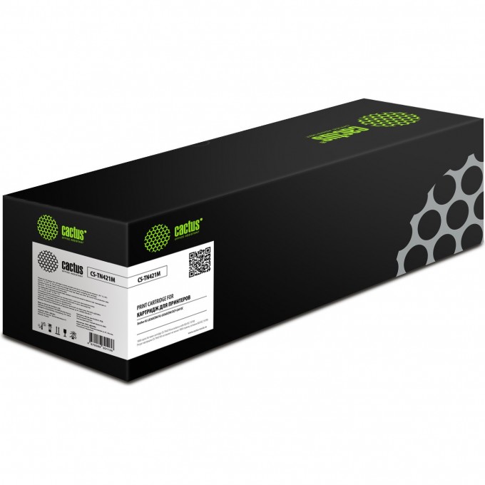 Лазерный картридж CACTUS (TN-421M) для Brother HL-L8260CDW, HL-L8360CDW, DCP-L8410CDW, MFC-L8690CDW, MFC-L8900CDW, пурпурный, 1 800 стр. CS-TN421M Лазерный картридж CACTUS (TN-421M) для Brother HL-L8260CDW, HL-L8360CDW, DCP-L8410CDW, MFC-L8690CDW, MFC-L8900CDW, пурпурный, 1 800 стр. CS-TN421M