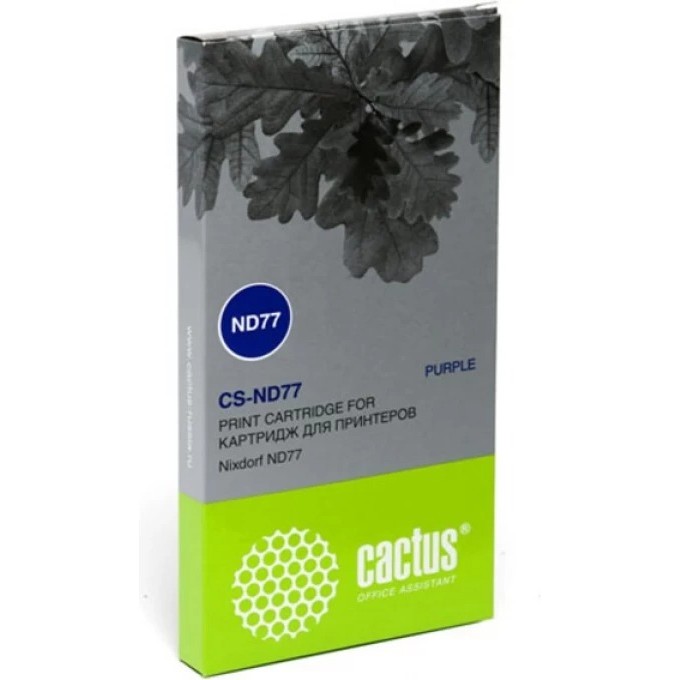 Матричный картридж CACTUS (01750075146) для Nixdorf ND77, пурпурный CS-ND77 Матричный картридж CACTUS (01750075146) для Nixdorf ND77, пурпурный CS-ND77