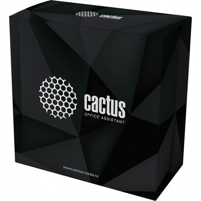 Пластик для 3D-принтера CACTUS ABS d1.75мм 0.75кг 1цв. CS-3D-ABS-750-BLACK Пластик для 3D-принтера CACTUS ABS d1.75мм 0.75кг 1цв. CS-3D-ABS-750-BLACK