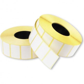 Термоэтикетки CACTUS TOP CS-TT30201800 сег.:30x20мм самоклеющиеся 1800шт/рул белый