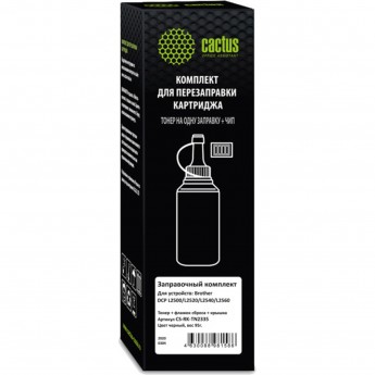 Заправочный набор CACTUS CS-RK-TN2335 c флажком для принтера Brother DCP L2500, L2520, L2540, L2560, черный, туба 95 гр.